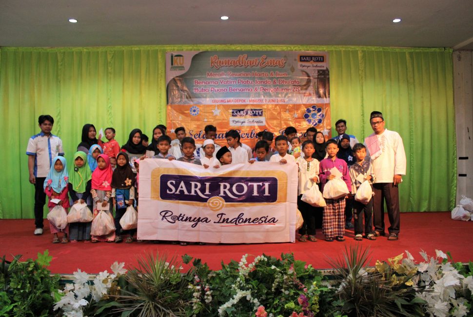 Sari Roti Buka Puasa Bersama Anak Yatim, Janda Dan Dhuafa