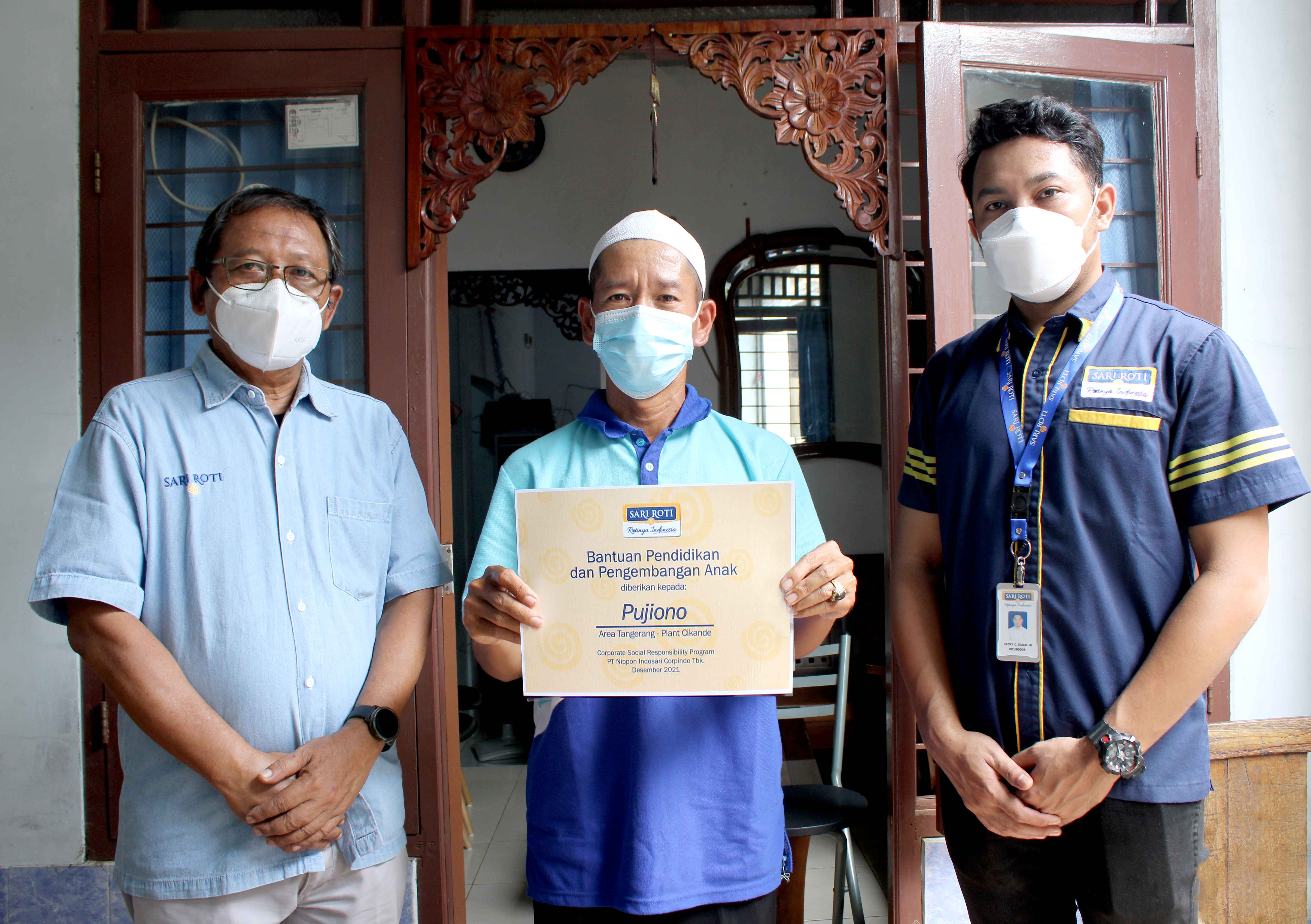Sari Roti Peduli 2021: Bantuan Dana Pendidikan Anak Bagi Mitra Penjual